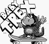 Baby T-Rex title screen for GameBoy